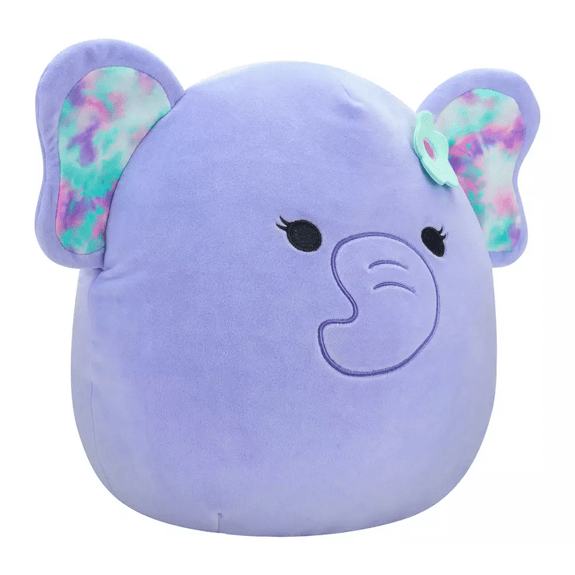 Squishmallow Kellytoy Plush 7.5" Anjali the Purple Elephant 196566411234