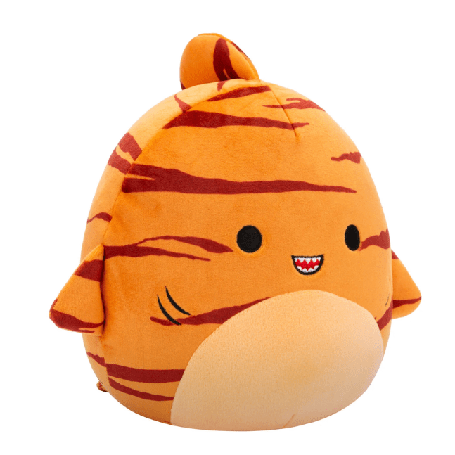 Squishmallow Kellytoy Plush 7.5" Jagger the Tiger Shark 196566452503