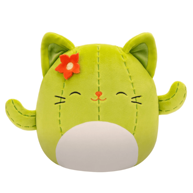 Squishmallow Kellytoy Plush 7.5" Ms. Miss the Cactus Cat 196566452473