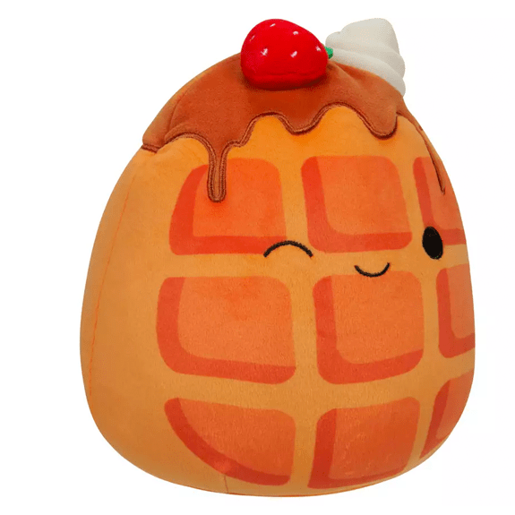 Squishmallow Kellytoy Plush 7.5" Weaver the Waffle 196566411210