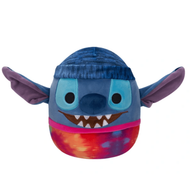 Squishmallow Kellytoy Plush 8" Disney: Tie-Dye Stitch 196566400597