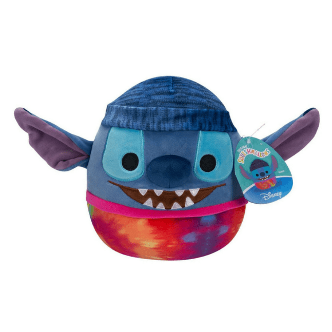 Squishmallow Kellytoy Plush 8" Disney: Tie-Dye Stitch 196566400597