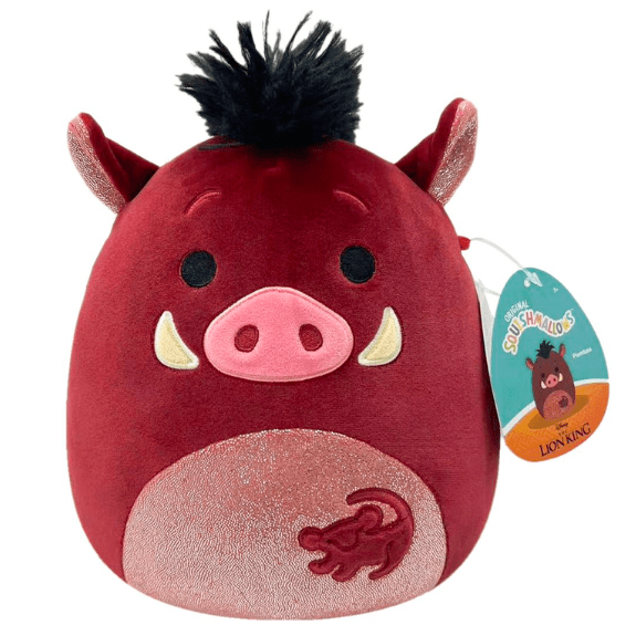 Squishmallow Kellytoy Plush 8" Lion King 30th Anniversary - Pumbaa 196566427488