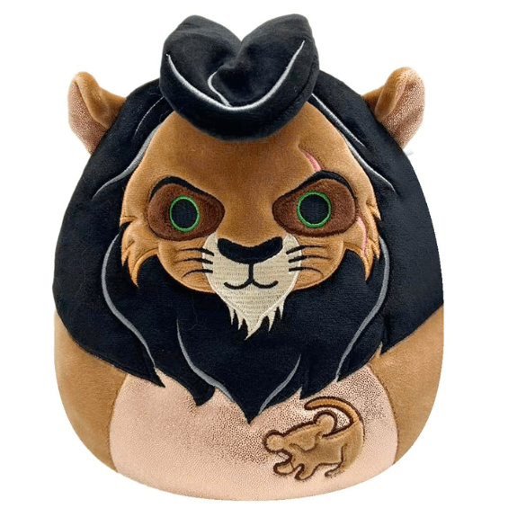 Squishmallow Kellytoy Plush 8" Lion King 30th Anniversary - Scar 196566427464