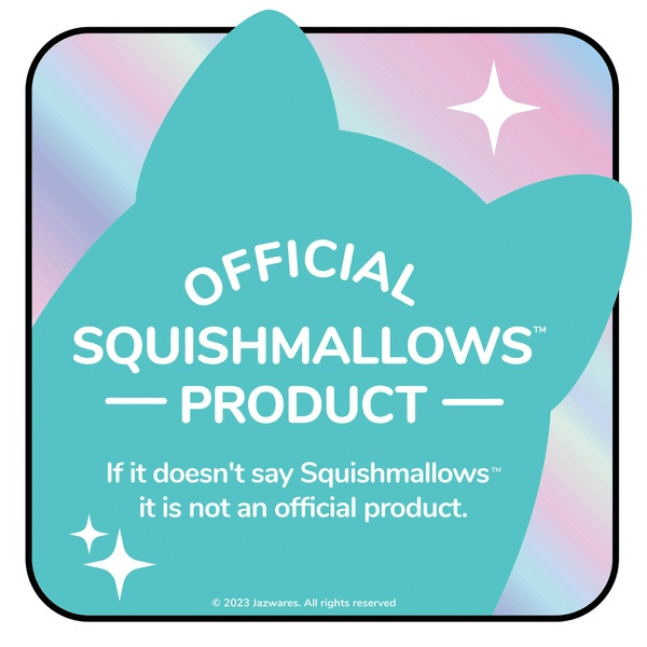 Squishmallow Squisharoys 7.5” Plush - Charisma The Corduroy Mint Cat Closed Eyes 196566451407