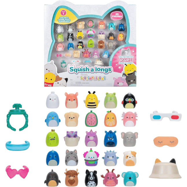 Squish-a-longs by Squishmallows - 25 Pack 191726755289