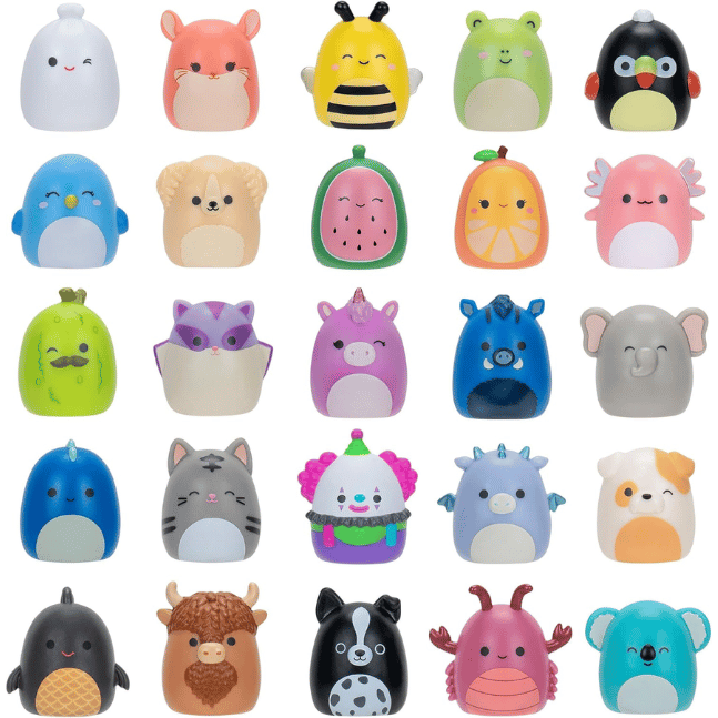 Squish-a-longs by Squishmallows - 25 Pack 191726755289