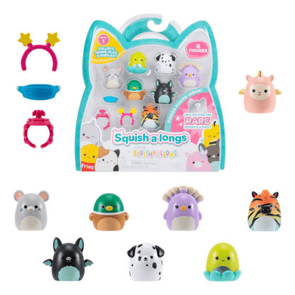 Squish-a-longs by Squishmallows - 8 Pack (Wave 1 Style 4) 191726828679