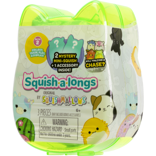 Squish-a-longs by Squishmallows - Series 2 - Mystery (1 Pack Chosen at Random) 1019172676438