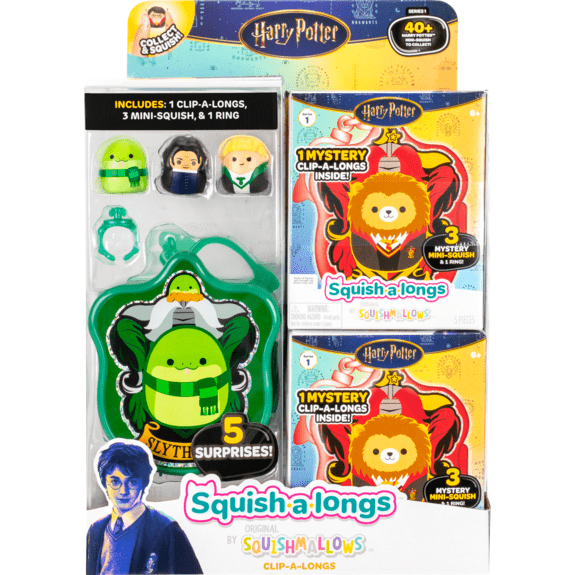 Squish-a-longs Clip-A-Longs by Squishmallows - Harry Potter Mystery (1 Pack Chosen at Random) (Copy) 191726904601