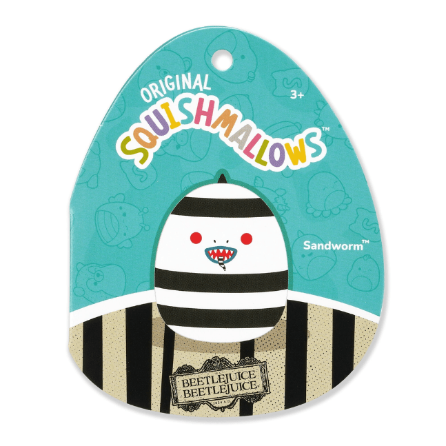 Squishmallow Kellytoy 8" Plush Beetlejuice - Sandworm 191726822547