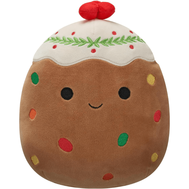 Squishmallow Kellytoy Christmas Plush 7.5" Maldon the Fruit Cake