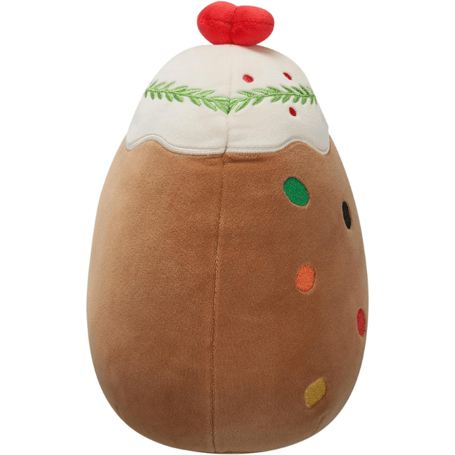 Squishmallow Kellytoy Christmas Plush 7.5" Maldon the Fruit Cake