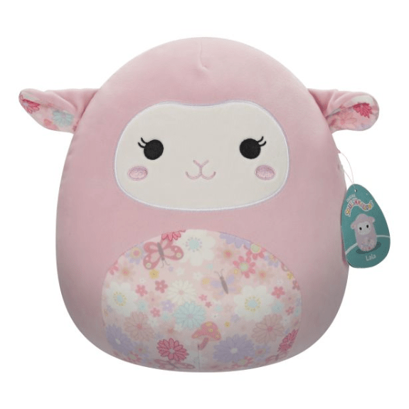 Squishmallow Kellytoy Plush 12" Lala The Pink Lamb 196566411784