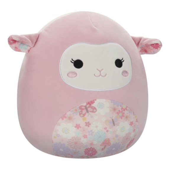 Squishmallow Kellytoy Plush 12" Lala The Pink Lamb 196566411784