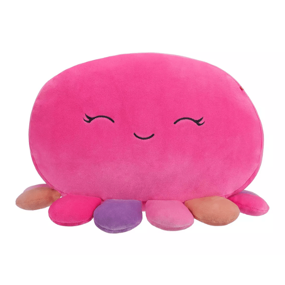 Squishmallow Kellytoy Plush 12" Stackables Octavia - Hot Pink Octopus