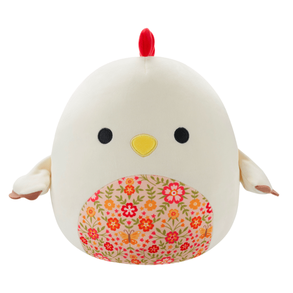 Squishmallow Kellytoy Plush 12" Todd the Beige Rooster 196566411661