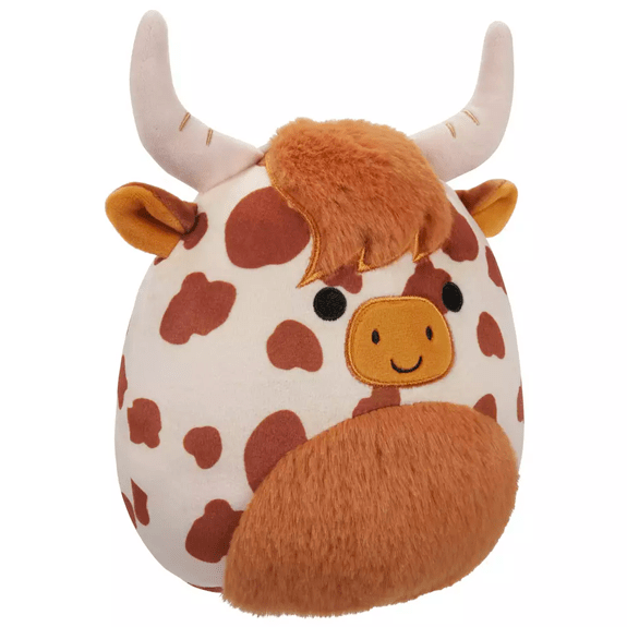 Squishmallow Kellytoy Plush 7.5" Alonzo the Highland Cow 196566411371