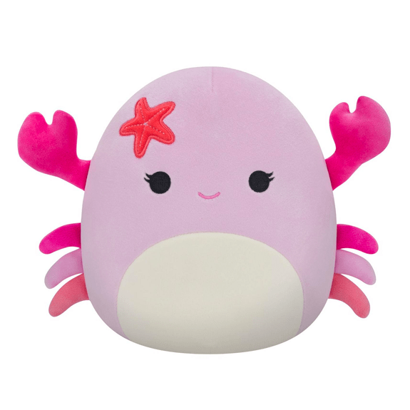 Squishmallow Kellytoy Plush 7.5" Cailey The Pink Crab 196566213418
