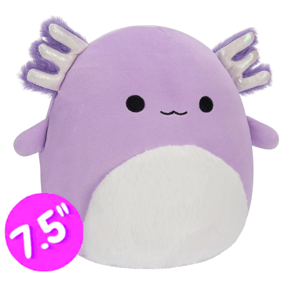 Squishmallow Kellytoy Plush 7.5" Monica The Axolotl 196566411302