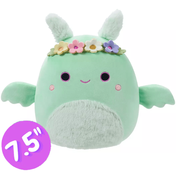 Squishmallow Kellytoy Plush 7.5" Tove The Mothman 196566411401