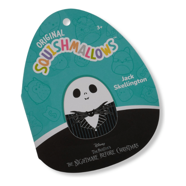 Squishmallow Kellytoy Plush Disney The Nightmare Before Christmas 8" Jack Skellington 191726784470