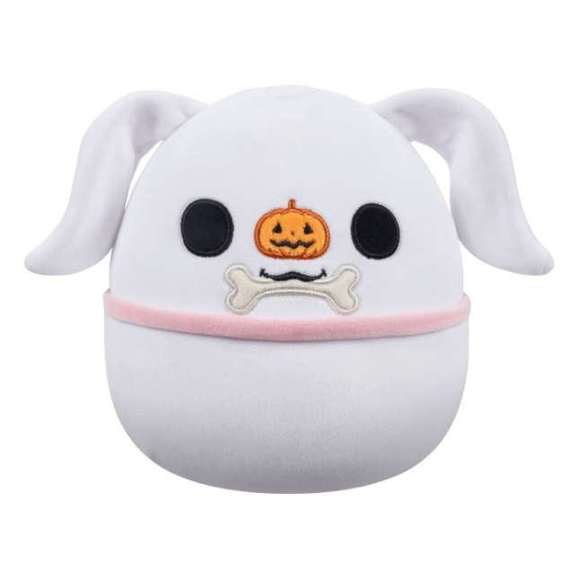 Squishmallow Kellytoy Plush Disney The Nightmare Before Christmas 8" Zero with Bone 191726788362