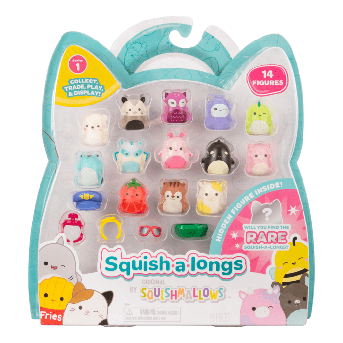 Squish-a-longs by Squishmallows - 14 Pack (Wave 1 Style 2)