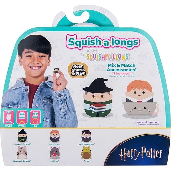Squish-a-Longs - Harry Potter - 6 Pack - Wave 2, Style 3 191726060505