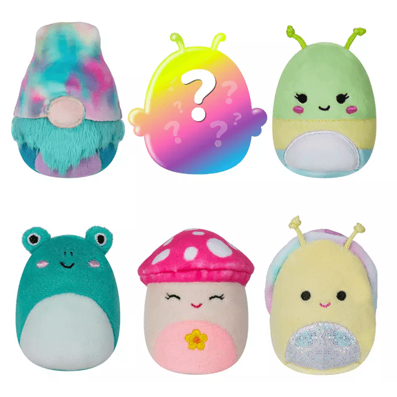Squishville Mini Squishmallow 6 Pack - Garden Party Squad 191726467403