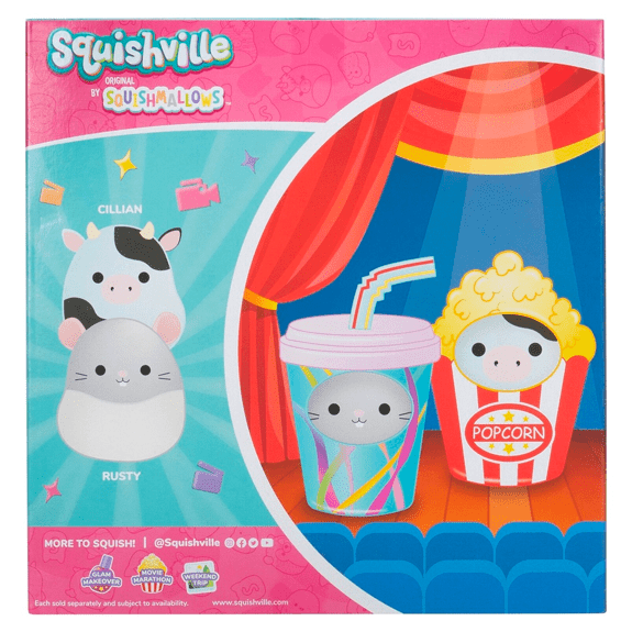 Squishville Mini Squishmallows Accessory Set - Movie Marathon 191726877080