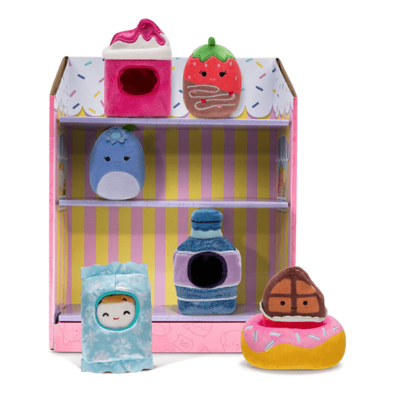 Squishville Mini Squishmallows Plush Accessory Set Snack Machine 191726719731