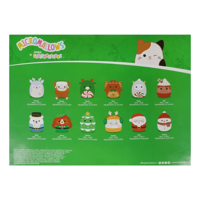 Micromallows by Squishmallow 12 Day Advent Calendar 191726754794