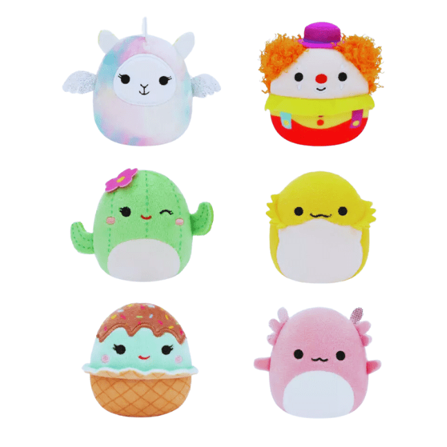 Micromallows by Squishmallow 2.5 Inch Plush - Archie, Bimbi, Lucy-May, Maya, Maritza, and Rodry 191726747987