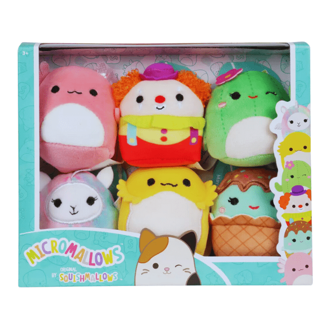 Micromallows by Squishmallow 2.5 Inch Plush - Archie, Bimbi, Lucy-May, Maya, Maritza, and Rodry 191726747987