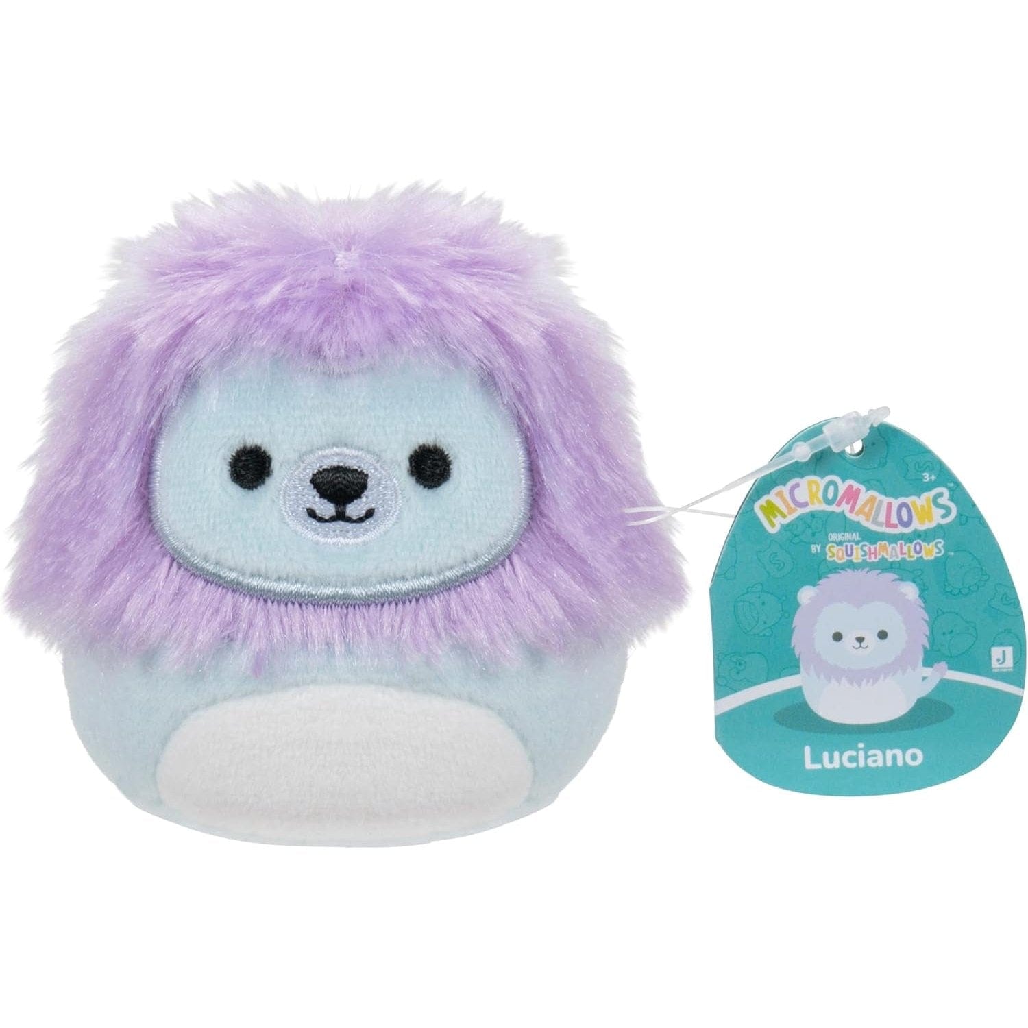 Micromallows by Squishmallow  2.5 Inch Plush - Carmelita S'mores, Jeanne Octopus, Luciano Lion, Wendy Frog 191726747956
