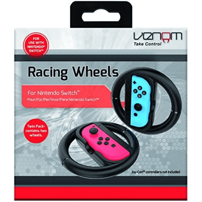 Venom Nintendo Switch Joy-Con Racing Wheel Twin Pack