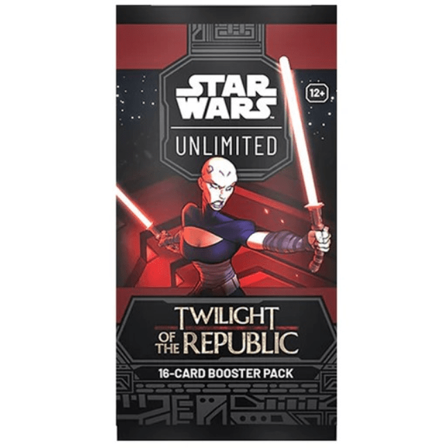 Star Wars: Unlimited Twilight of the Republic Booster Pack (1 Selected at random) 841333122225