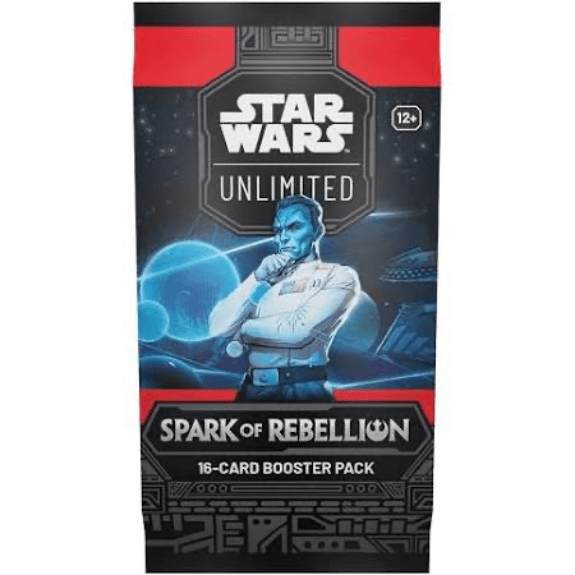 Star Wars: Unlimited Spark of Rebellion Booster Pack (1 Selected at random)