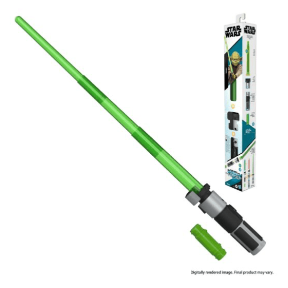 Star Wars: Lightsaber Forge Yoda Electronic Green Lightsaber 5010996136985