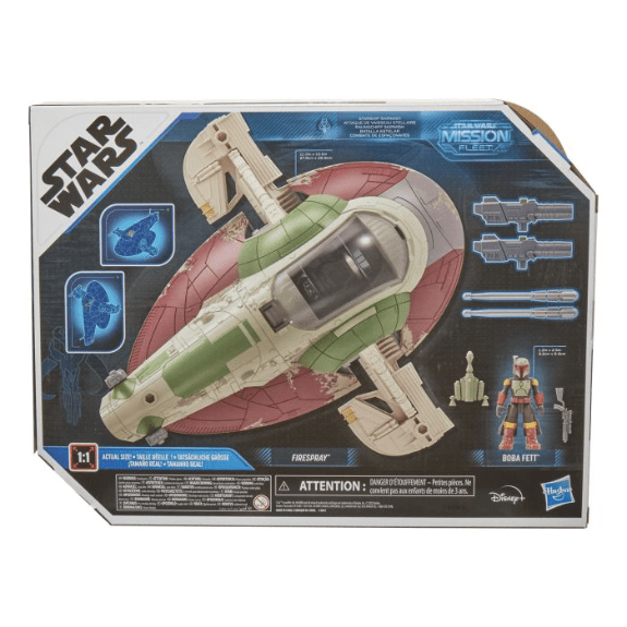 Star Wars: Mission Fleet Boba Fett & Starship 5010994145743