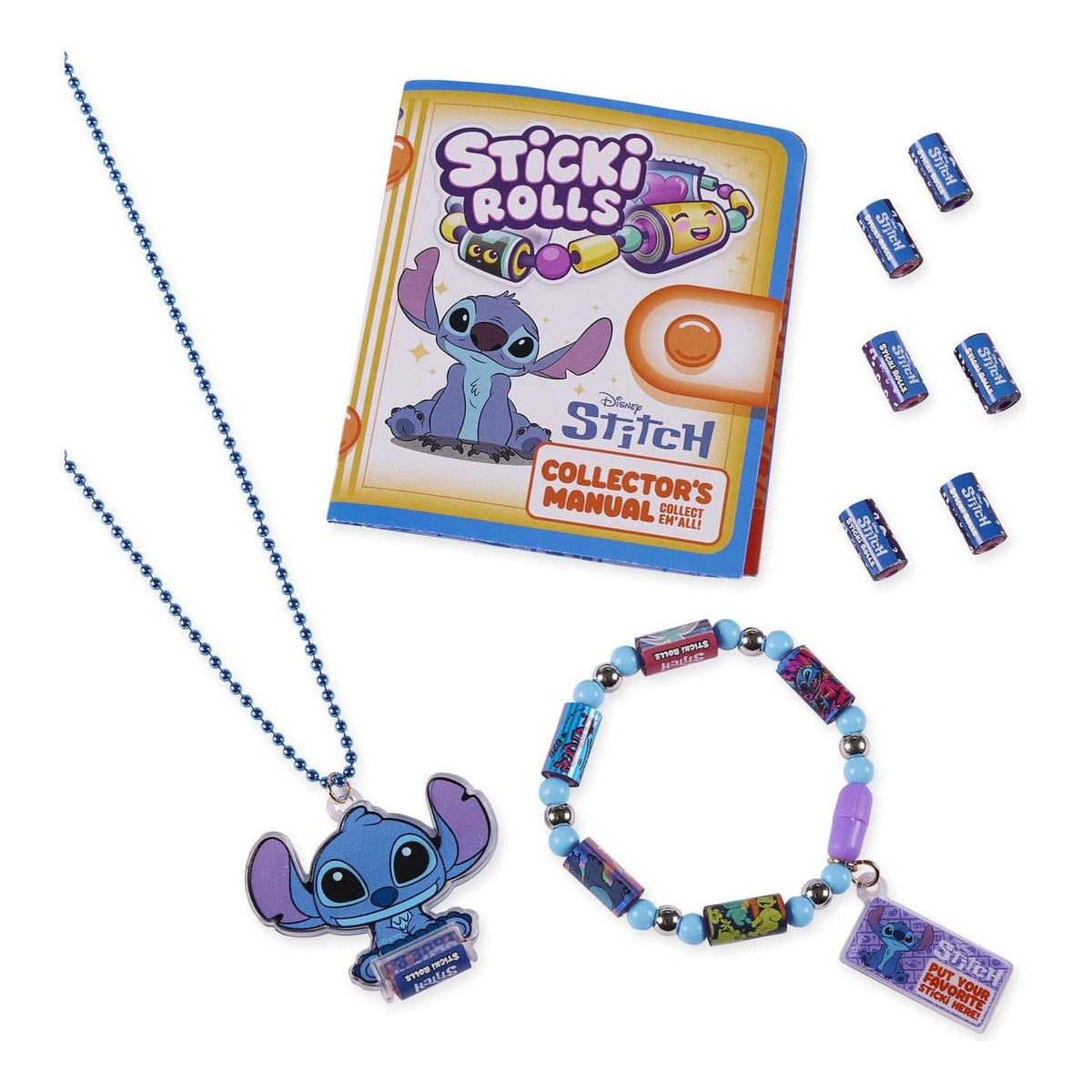 Sticki Rolls Disney Stitch Pendant Pack 850068290154