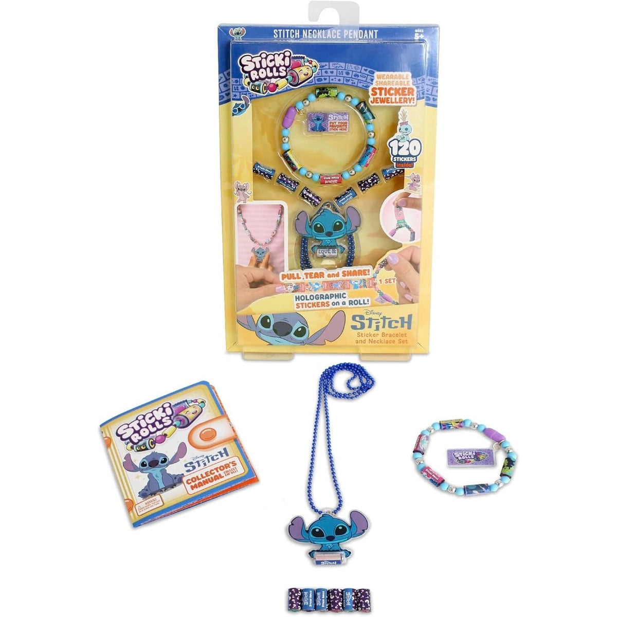 Sticki Rolls Disney Stitch Pendant Pack 850068290154