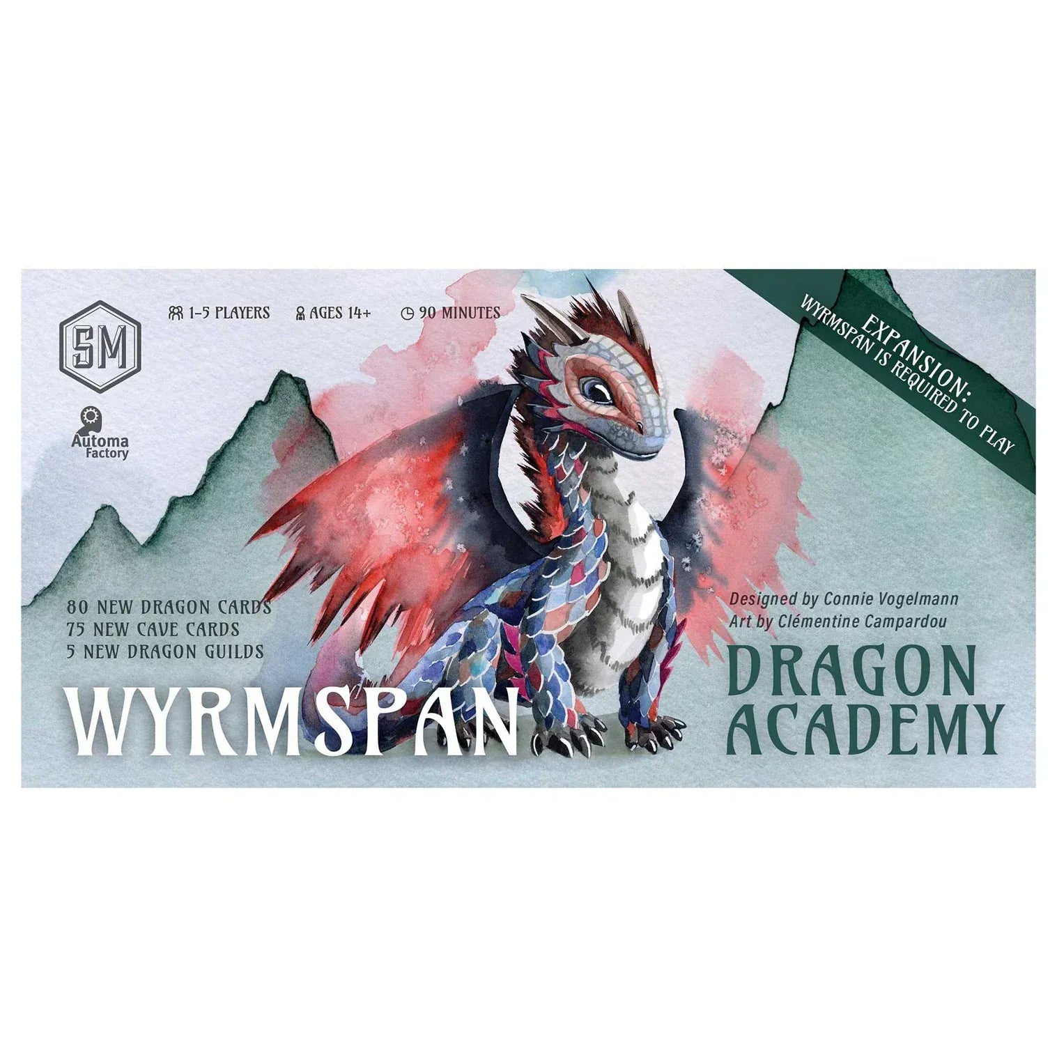 Wyrmspan Dragon Academy Expansion 850064100167