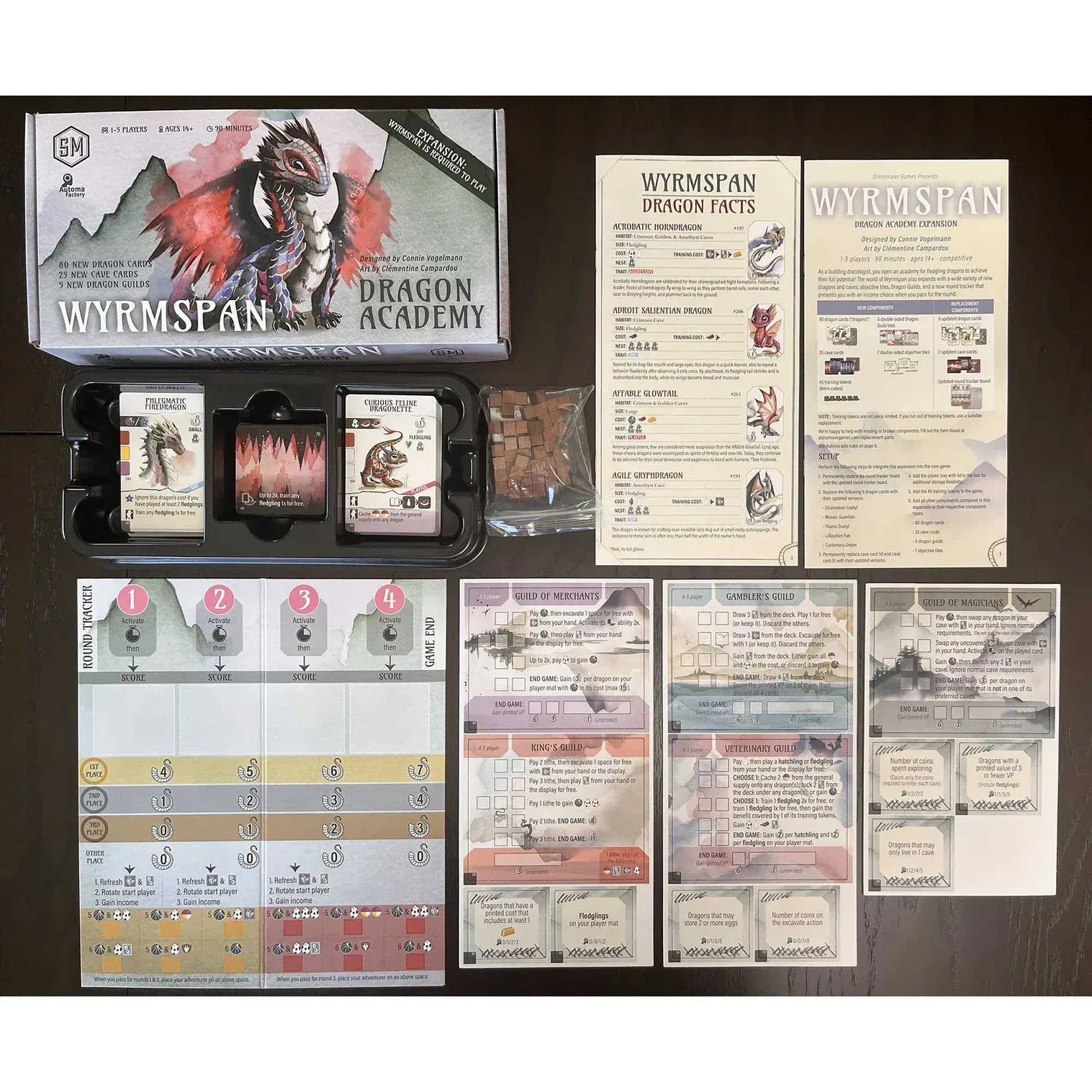 Wyrmspan Dragon Academy Expansion 850064100167