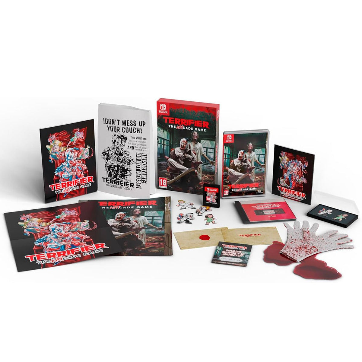 Terrifier: The ARTcade Game Collector's Edition for Nintendo Switch (Disc)