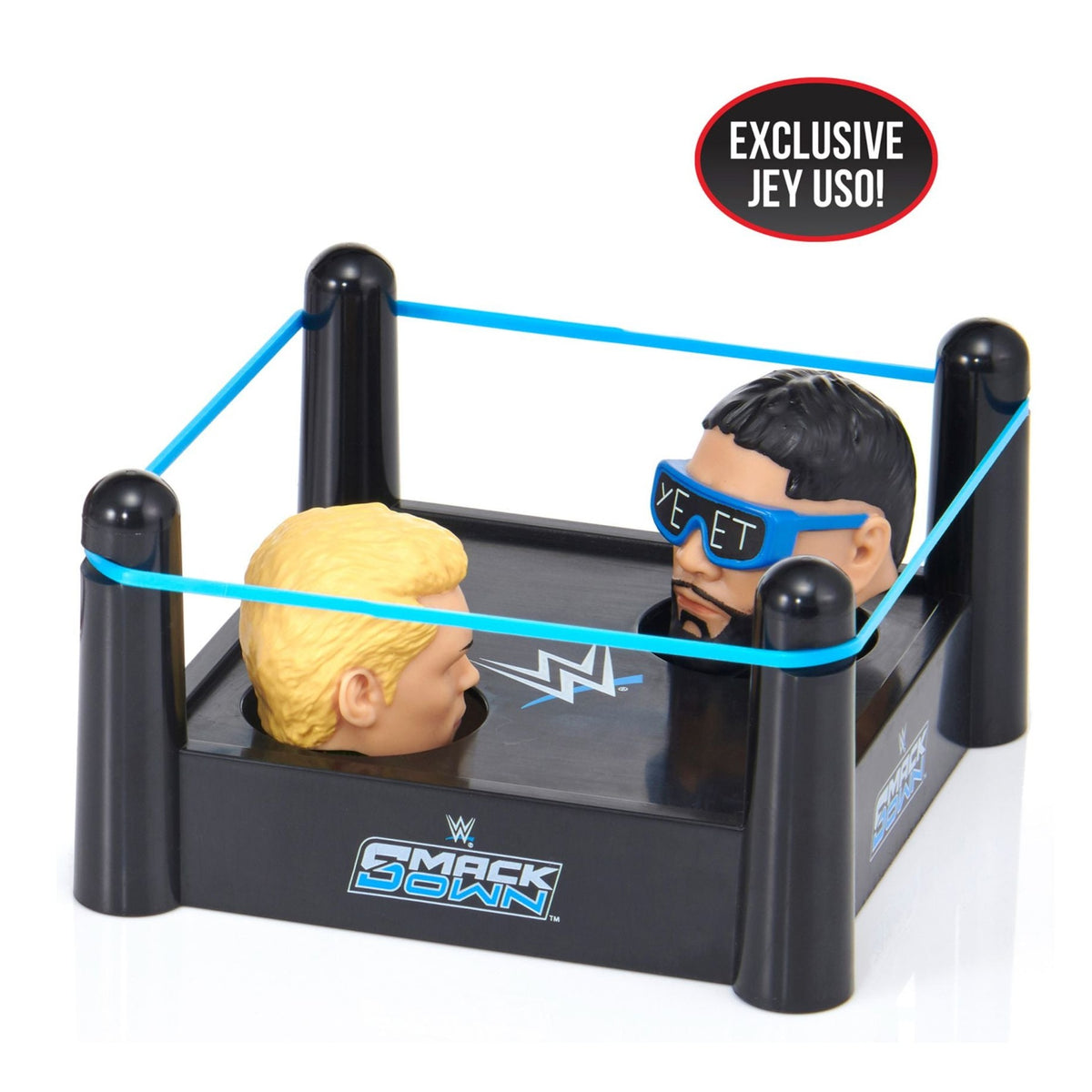 Wow! Stuff WWE Thumb War Superstars SmackDown Ring with Cody Rhodes and Jey Uso