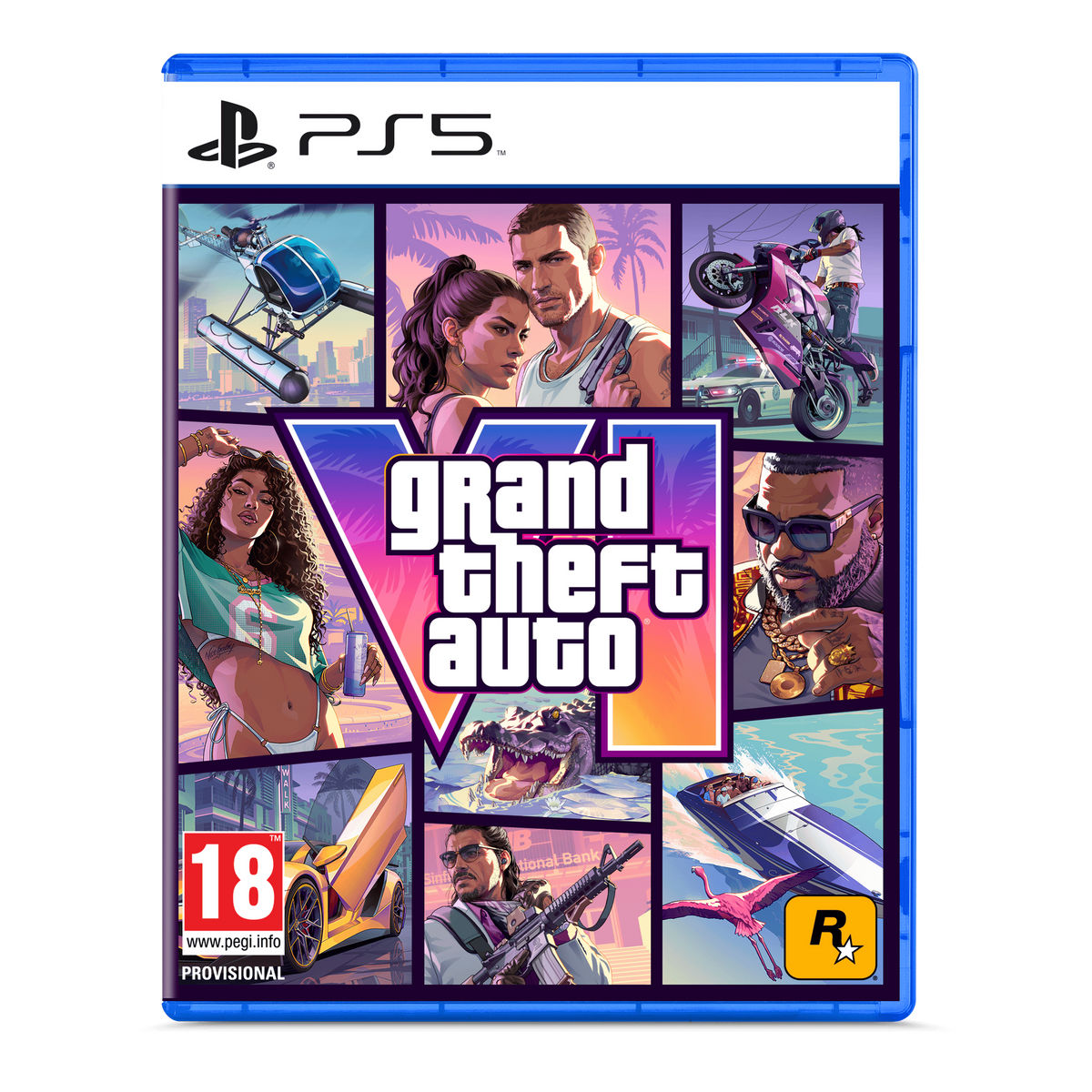 Grand Theft Auto VI - Playstation 5 (Code in Box) Release Date 19th November 2026 5026555439794