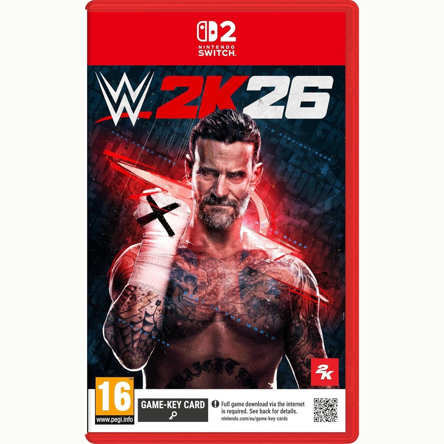 WWE 2K26 Standard Edition - Nintendo Switch 2 (Game Cartridge) 5026555073189