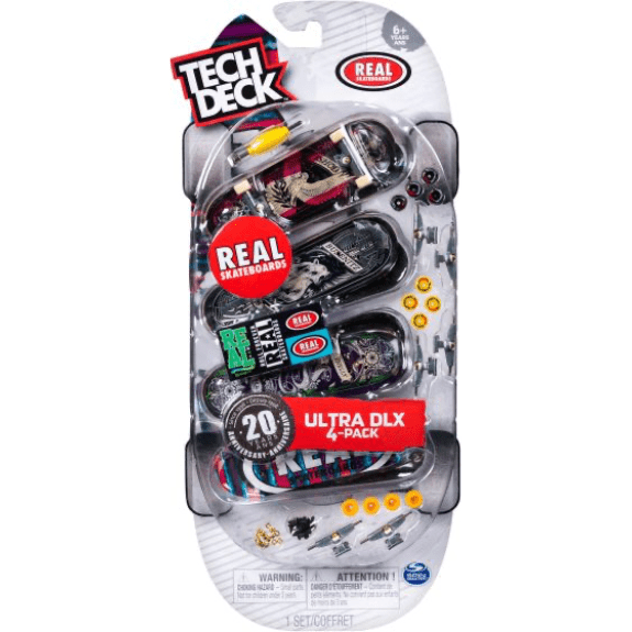 Tech Deck: 96mm Fingerboard 4 Pack Assorted 778988192092